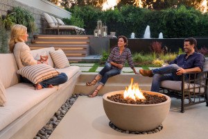 Exterior Photograph, Firepit on Back Patio by Owen McGoldrick, omphoto