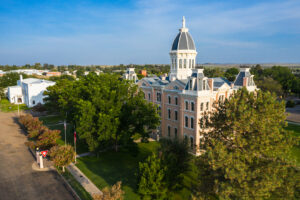 Drone Photograph, Government Building by Owen McGoldrick, omphoto