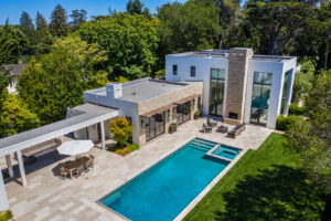 Drone Photograph, Residential Pool Arial Photo by Owen McGoldrick, omphoto